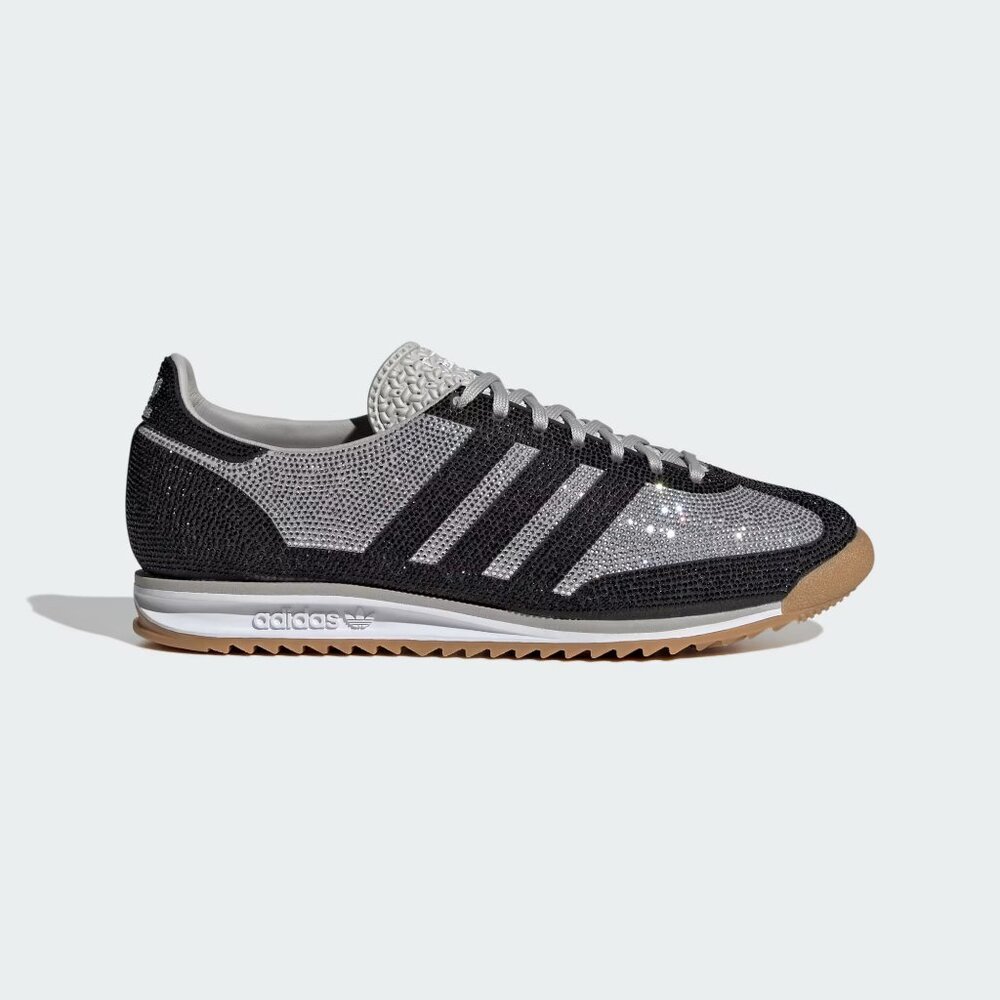 Adidas SL 72 OG Rhinestone Grey Black (KJ6151) Men's Size 10 US Authentic NEW - Picture 10 of 16